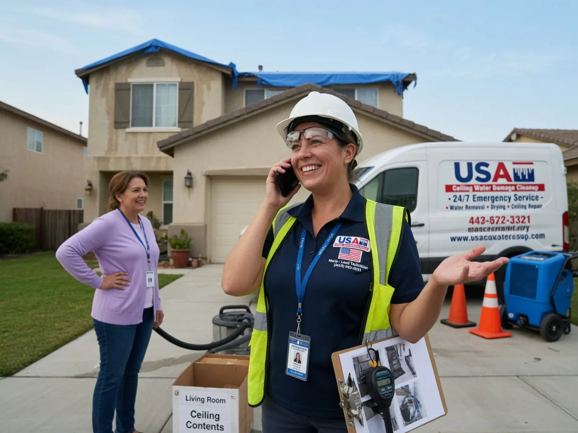 Ceiling Water Damage Restoration California, KY FAQs